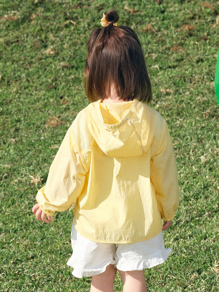 Light Yellow Baby Unisex Woven Jacket