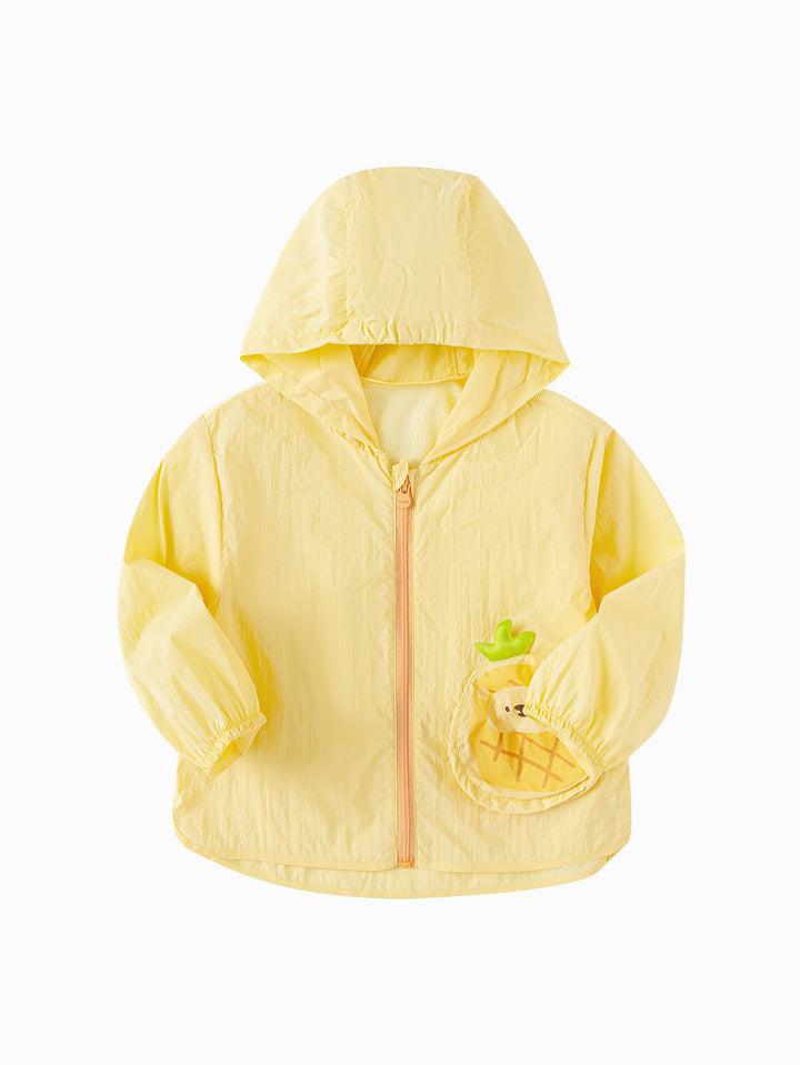 Light Yellow Baby Unisex Woven Jacket