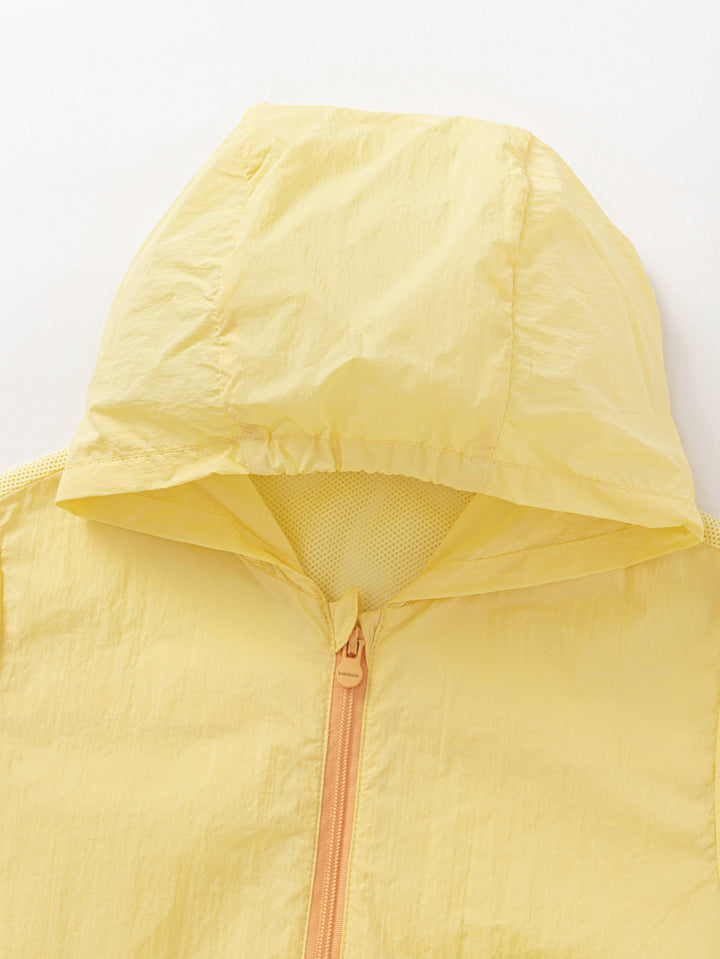 Light Yellow Baby Unisex Woven Jacket