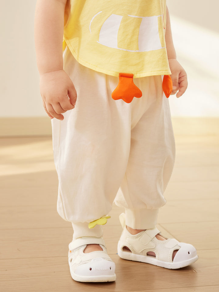 Ivory Baby Unisex Knit Trousers