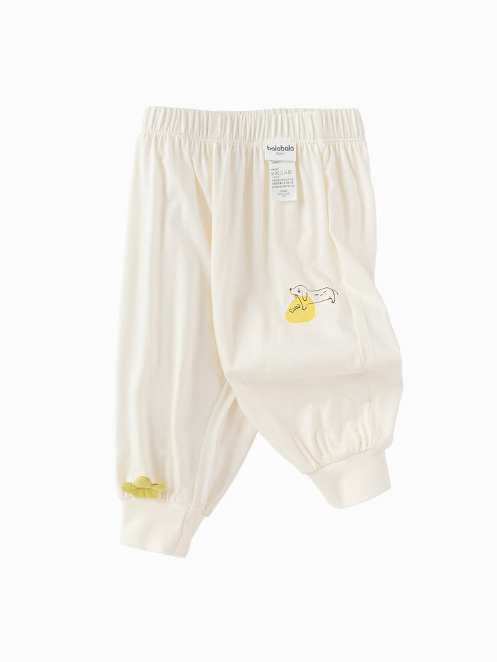 Ivory Baby Unisex Knit Trousers