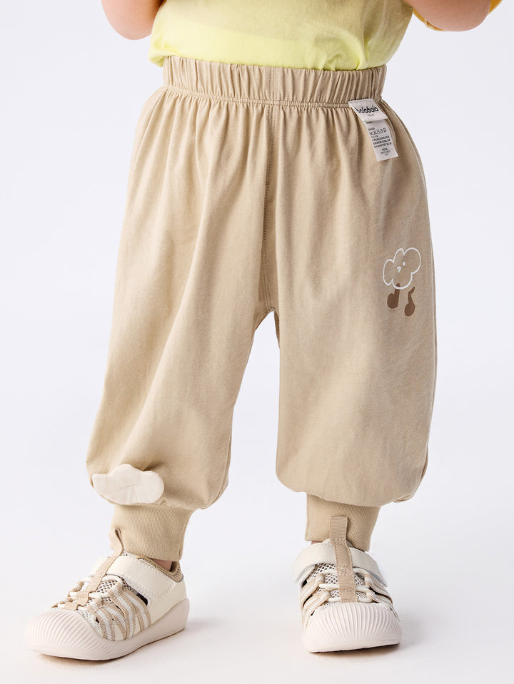 Ash Khaki Baby Unisex Knit Trousers