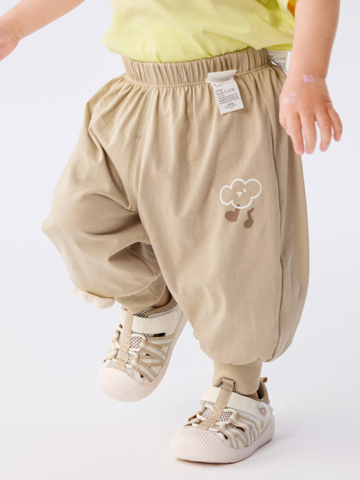 Ash Khaki Baby Unisex Knit Trousers