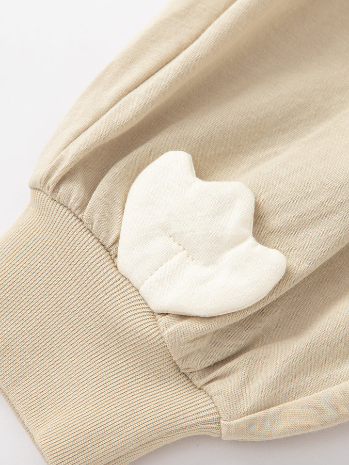 Ash Khaki Baby Unisex Knit Trousers