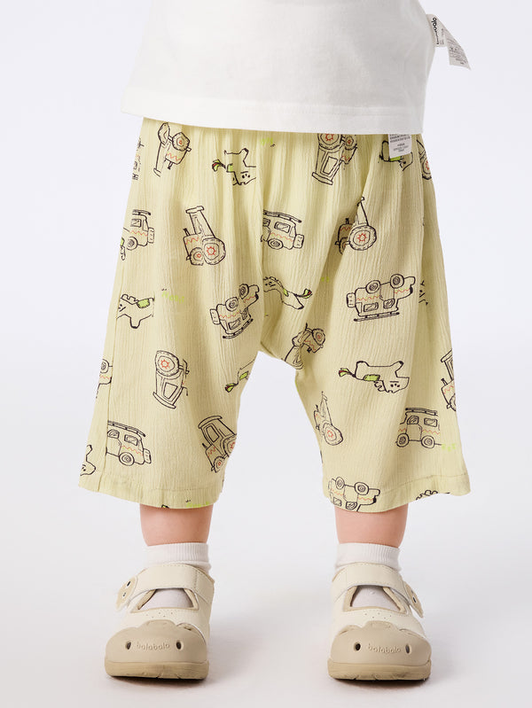 Coffee Gray Baby Unisex Woven Shorts