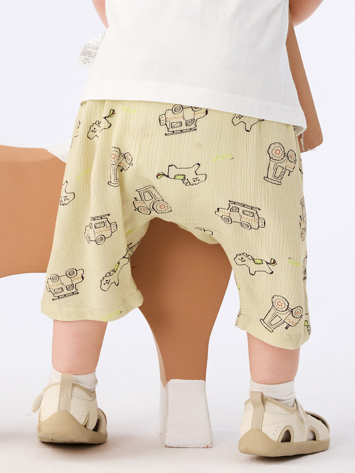 Coffee Gray Baby Unisex Woven Shorts