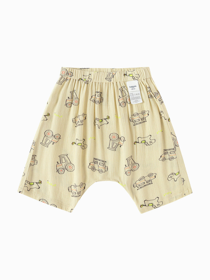 Coffee Gray Baby Unisex Woven Shorts