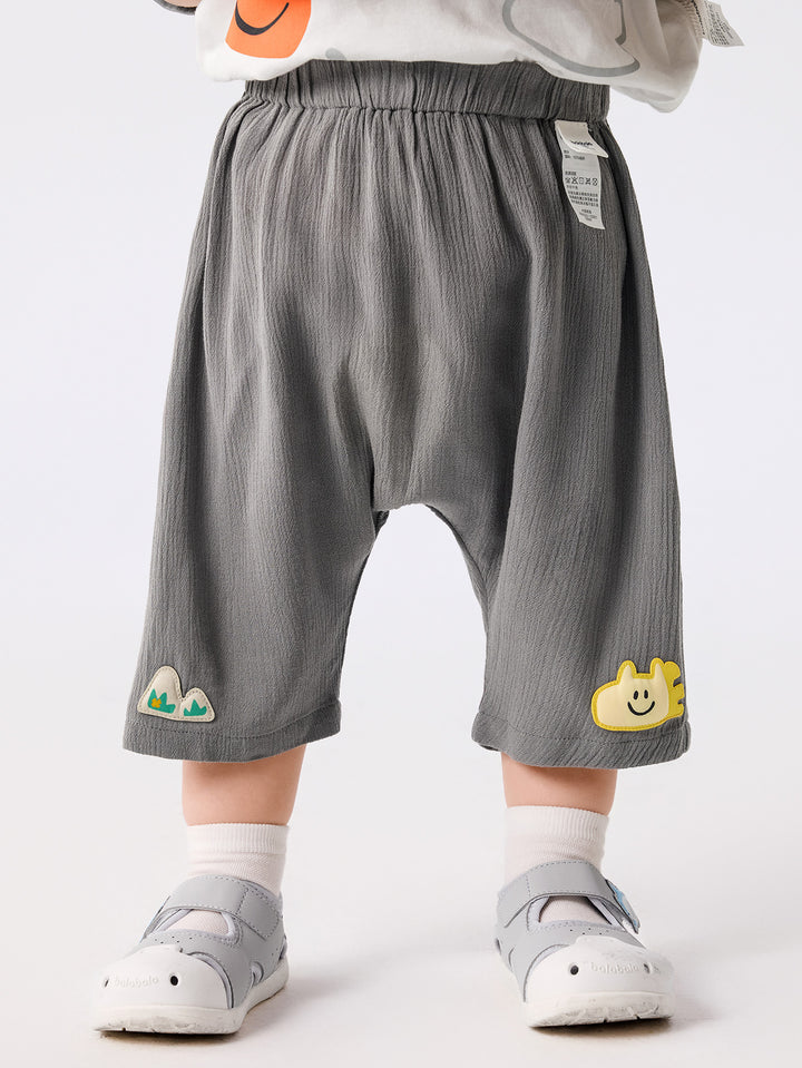 Tea Gray Baby Unisex Woven Shorts