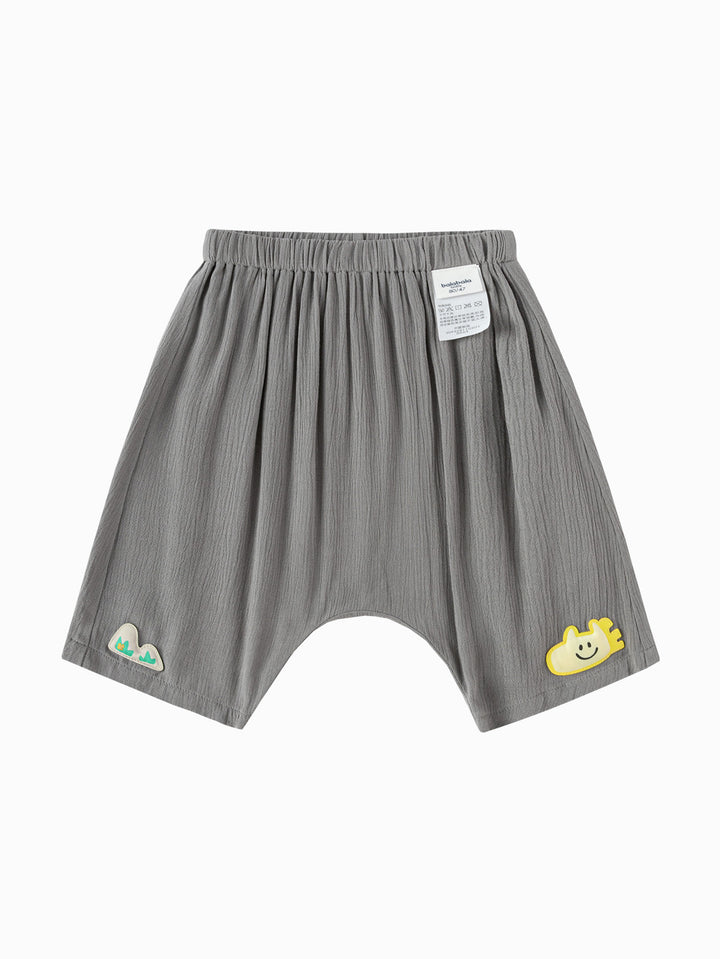 Tea Gray Baby Unisex Woven Shorts