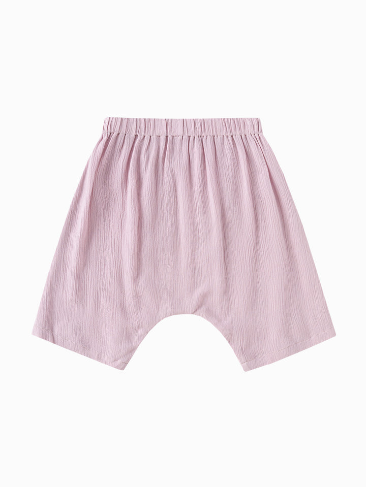 Rubber Pink Baby Unisex Woven Shorts