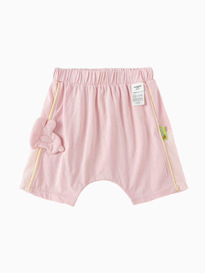 Pink Baby Unisex Knit Shorts