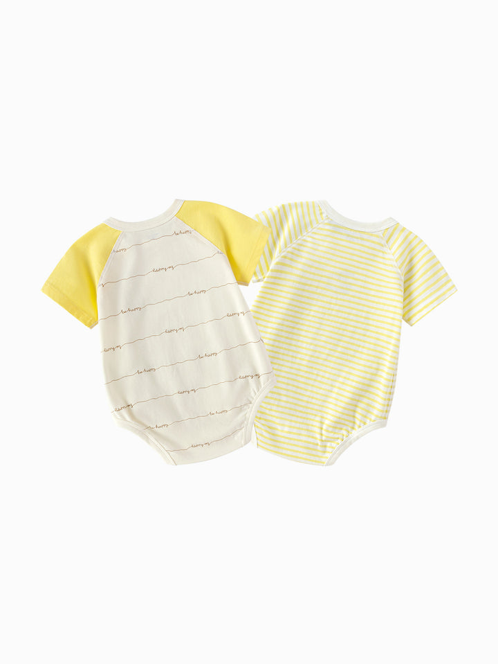 Yellow Baby Unisex Underwear Bodysuit