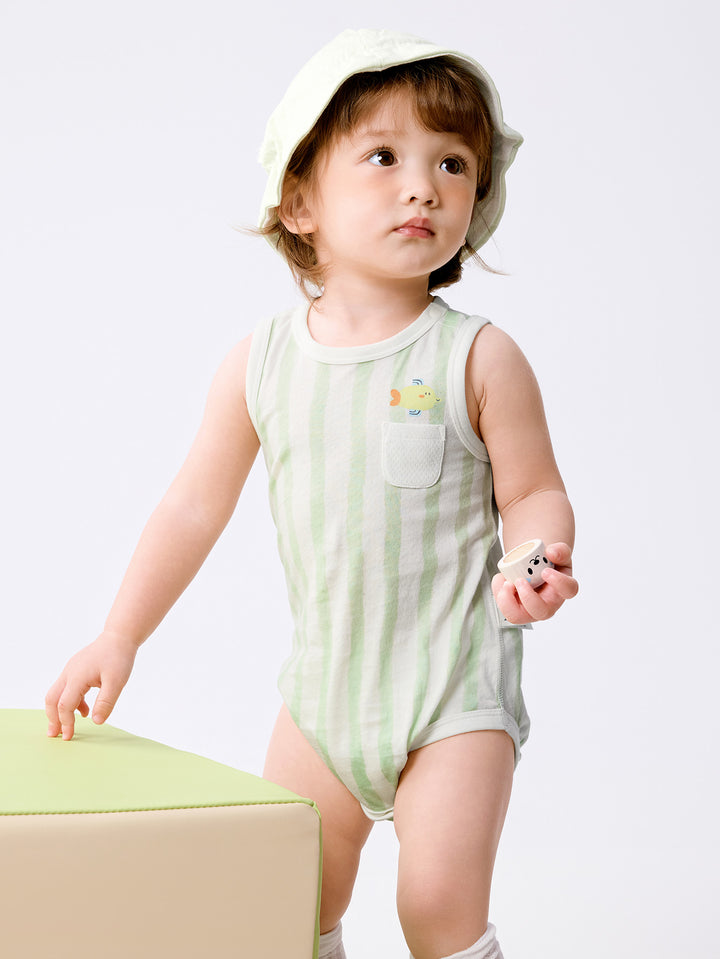 Green Baby Unisex Underwear Bodysuit