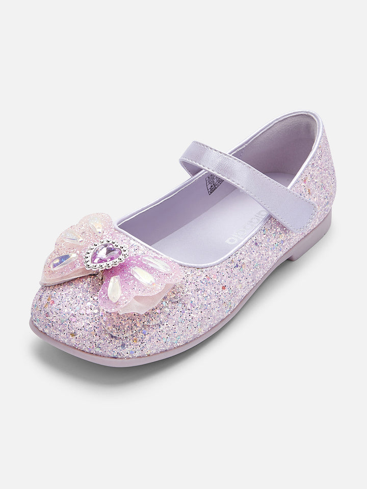 Visions Pink Baby Girl Princess Shoes