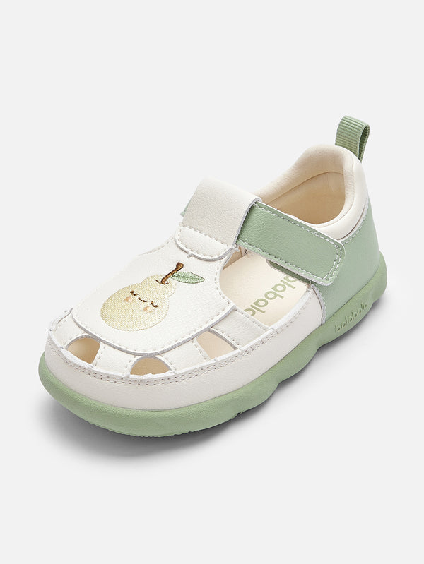 White Green Baby Girl Sandal