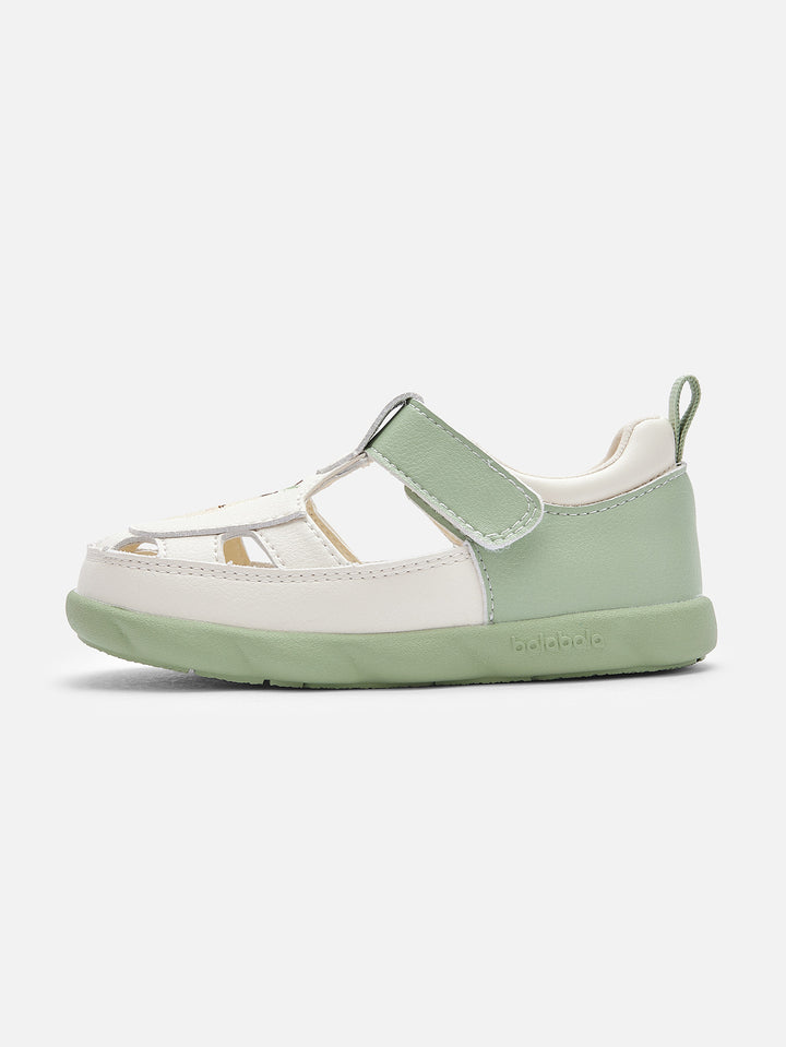 White Green Baby Girl Sandal