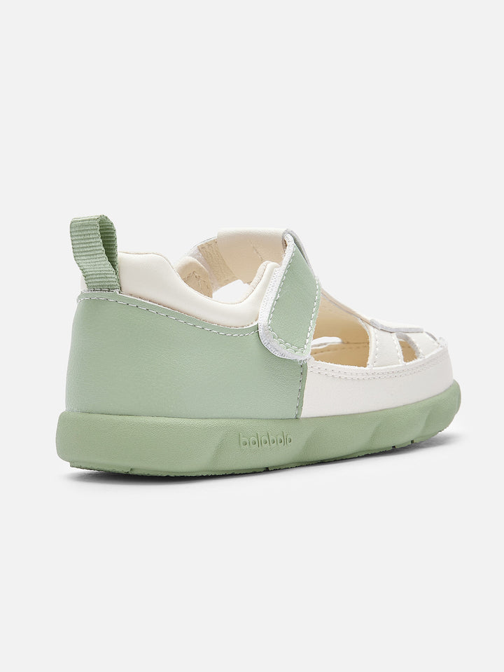 White Green Baby Girl Sandal