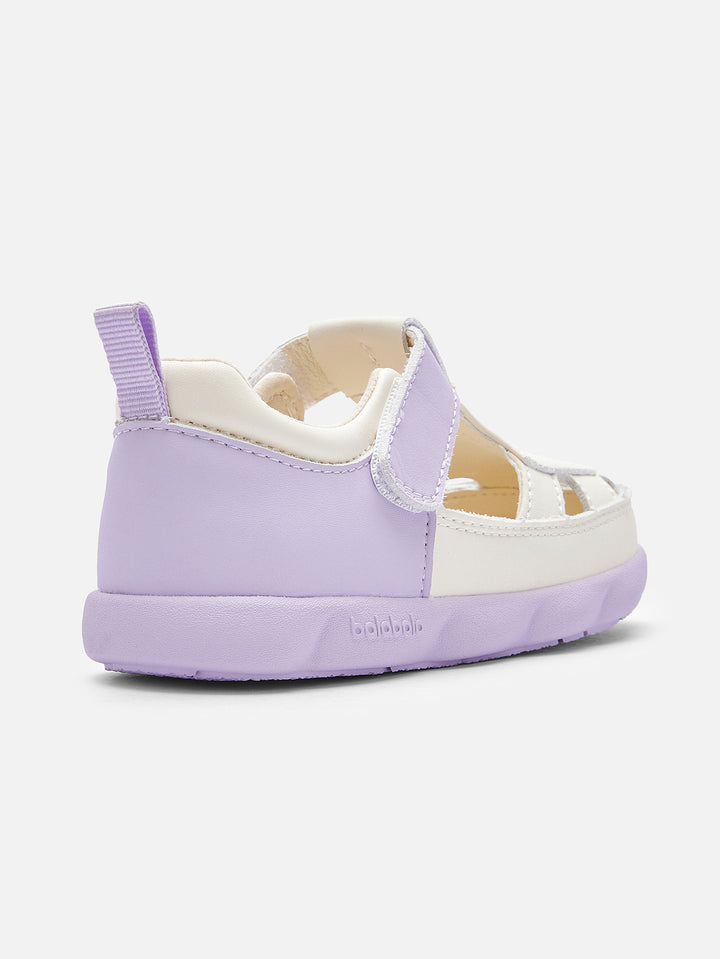 White Purple Baby Girl Sandal