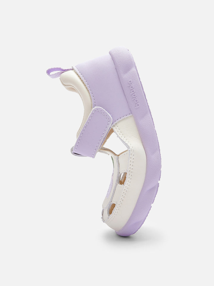 White Purple Baby Girl Sandal