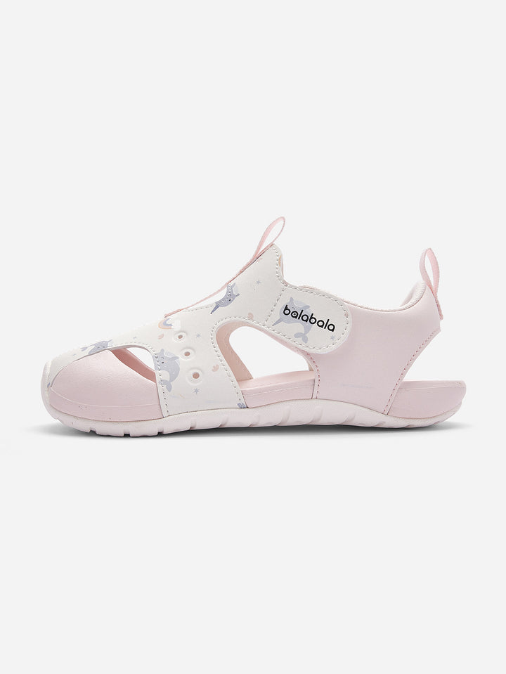 Visions Pink Baby Girl Sports Sandals