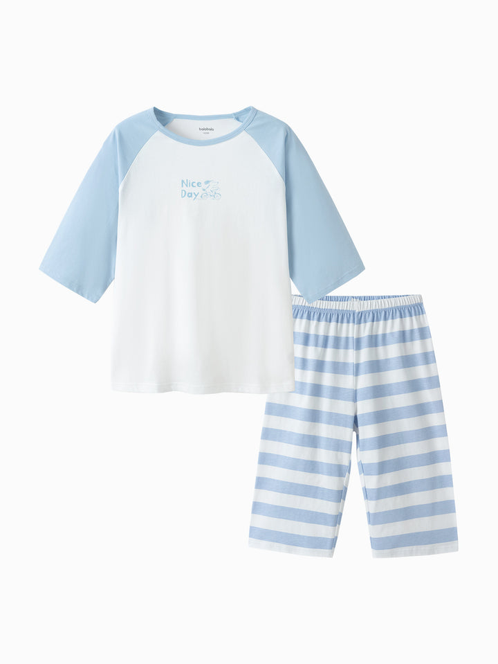 Blue Kids Unisex Home-Wear Suit