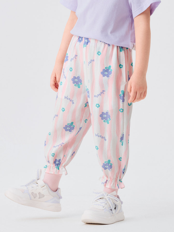 Purple Toddler Unisex Home Trousers