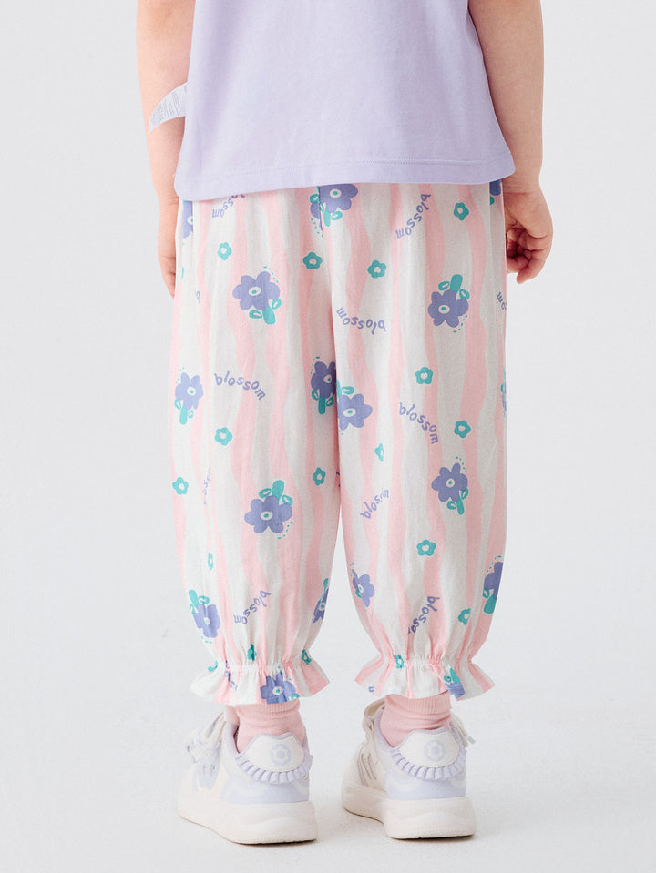 Purple Toddler Unisex Home Trousers