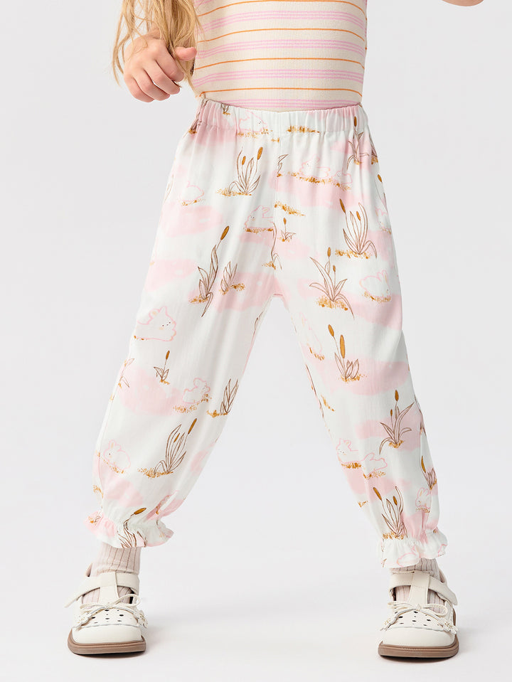 Pink Toddler Unisex Home Trousers