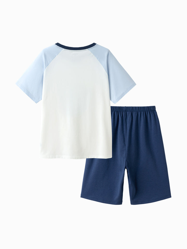 Blue Kids Unisex Home-Wear Suit