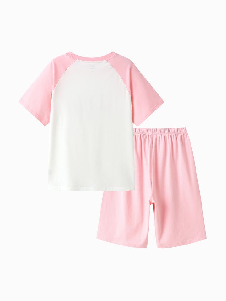 Pink Kids Unisex Home-Wear Suit