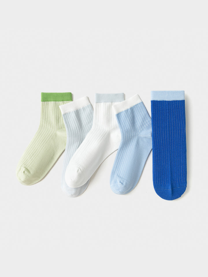 Blue Green Kids Unisex Socks