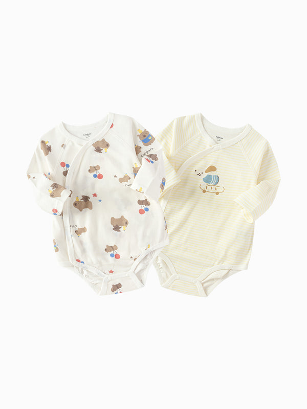 Yellow balabala Unisex Baby Baby Romper 209325137201