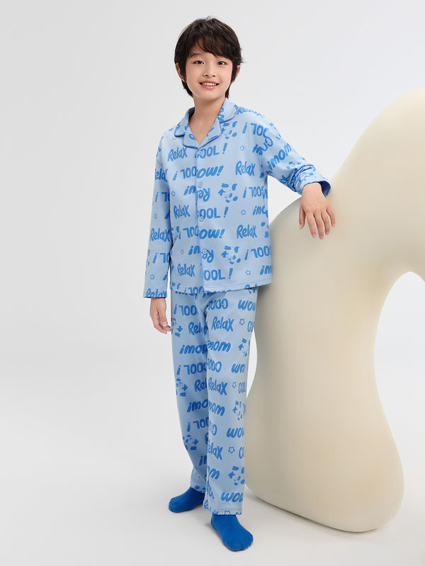 Balabala unisex trẻ em mặc nhà