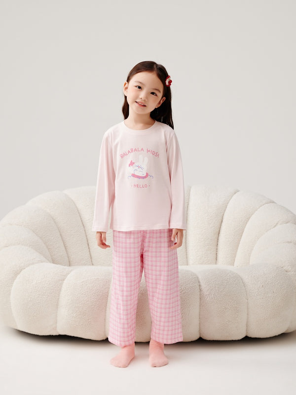 Kids Unisex Cute Animal Print Homewear