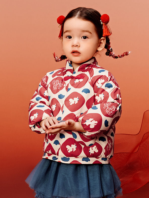 Red infant unisex Cotton Jacket