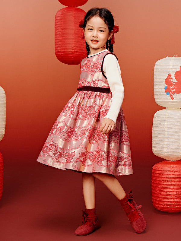 Red infant female Dresses