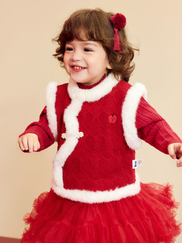 Minibala Girl Baby Vest