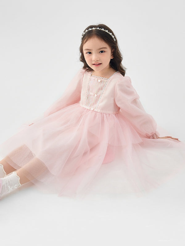 Toddler girl princess dress