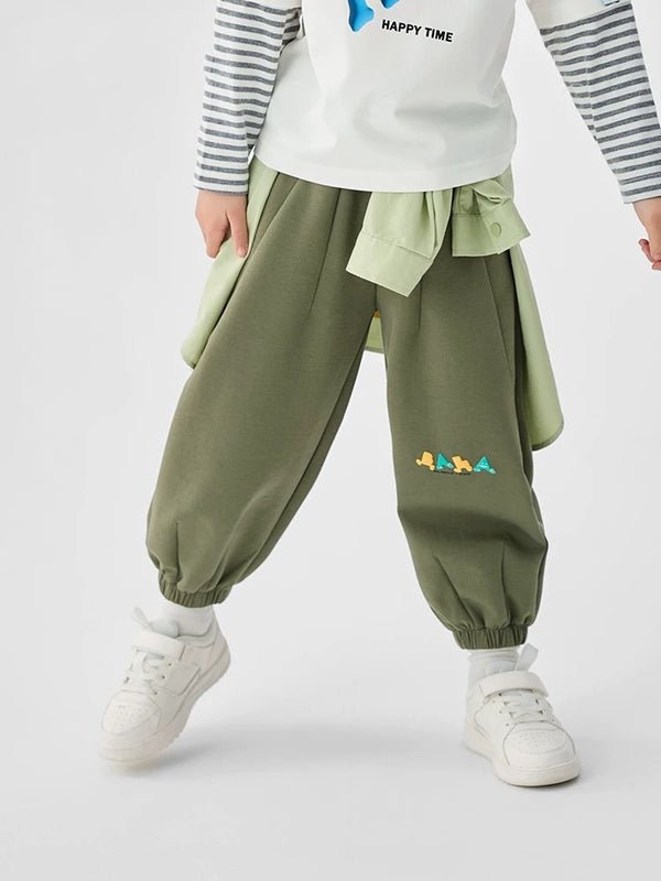 2025 Spring New Boy Knitted Trousers