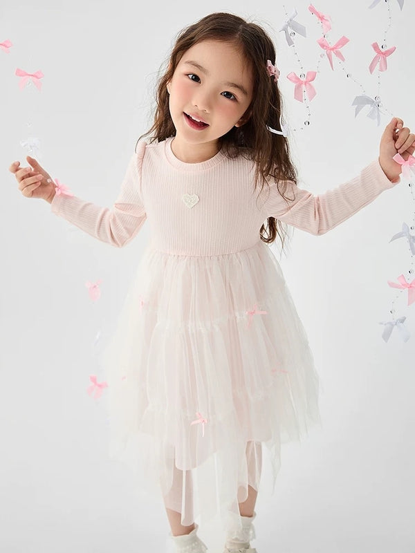 2025 Spring New Girls' Children Woven Dress