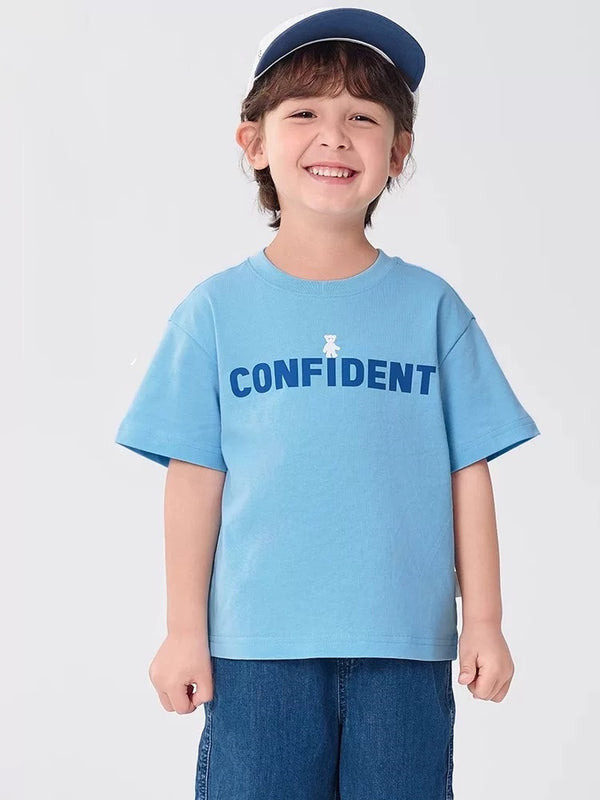 Toddler Unisex Round V-Neck Short Sleeve T-Shirt