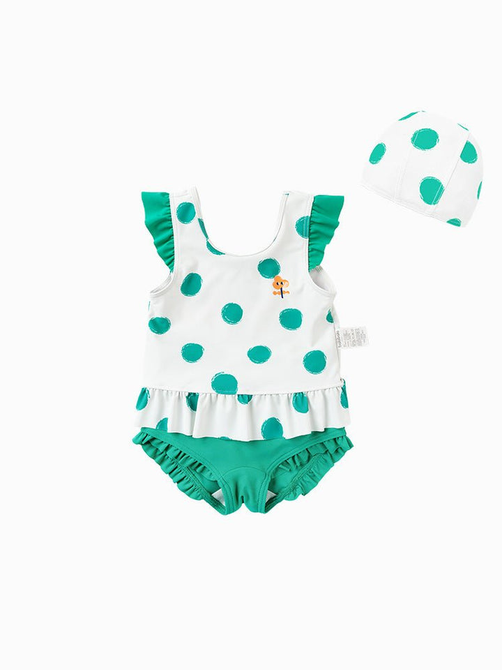 balabala floral print swimsuit for girls 2-8 years old - balabala