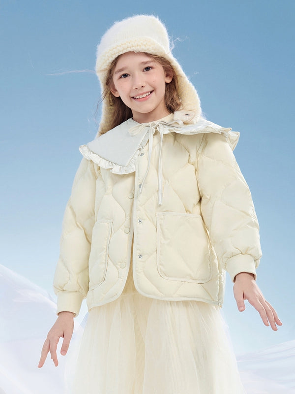 Balabala Kids Warm Fluffy Light-Weight Down Jacket