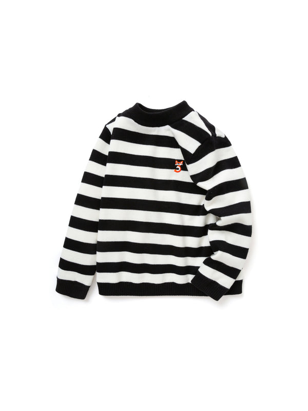 Balabala Toddler Long Sleeve Stripe Sweater