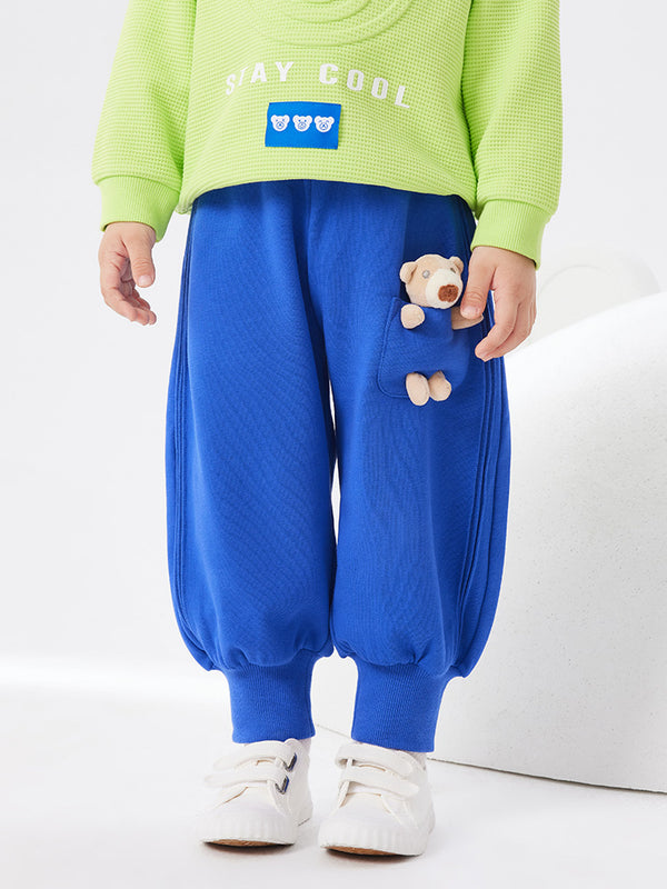 balabala Toddler Unisex Bear Knitted Trousers 2-8 Years