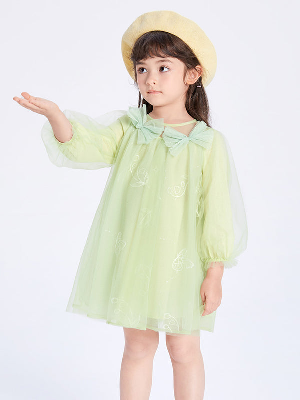 balabala Toddler Girl Woven Dress 2-8 Years