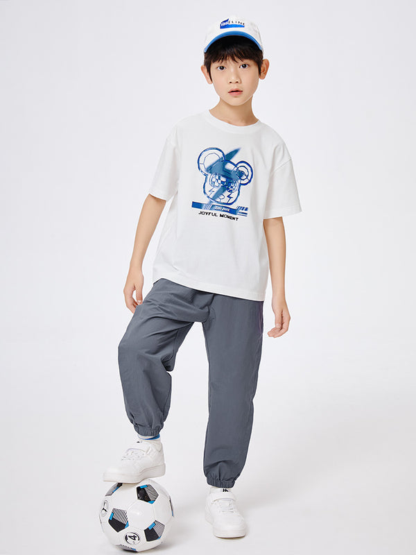 balabala Kid boy short-sleeved sports suit 7-14 years