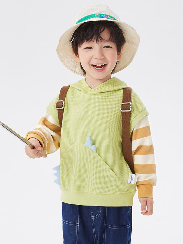 balabala Toddler Boy Dinosaur Hooded Sweatshirt 2-8 Years