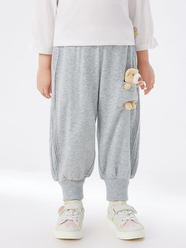 balabala Toddler Unisex Bear Knitted Trousers 2-8 Years