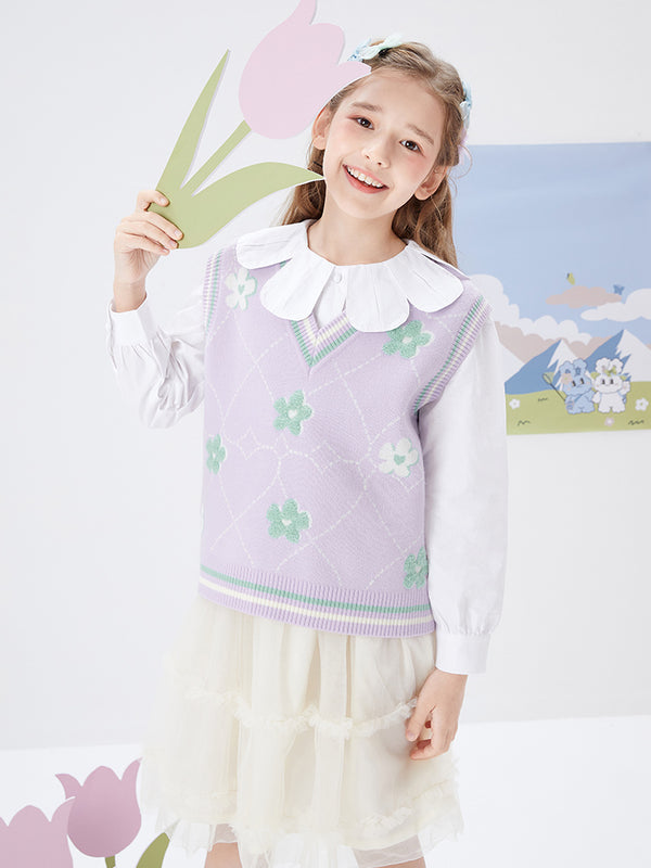 Kids Girl Fashion Design Elasticity Vest208322103004